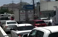 Obra en Paseo R�o Sonora incrementa el tr�fico en Camino del Seri