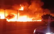 Incendio en la Central de Abastos de Hermosillo deja cuantiosos da�os materiales