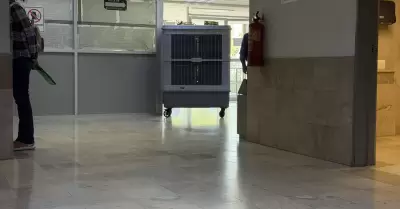 Contin�an quejas por el calor en el hospital del Issste