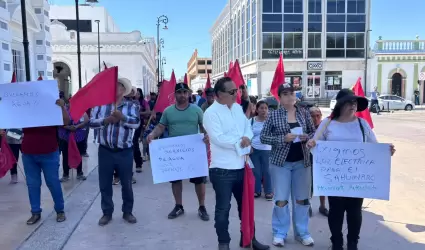 Manifestaci�n de Antorcha Campesina