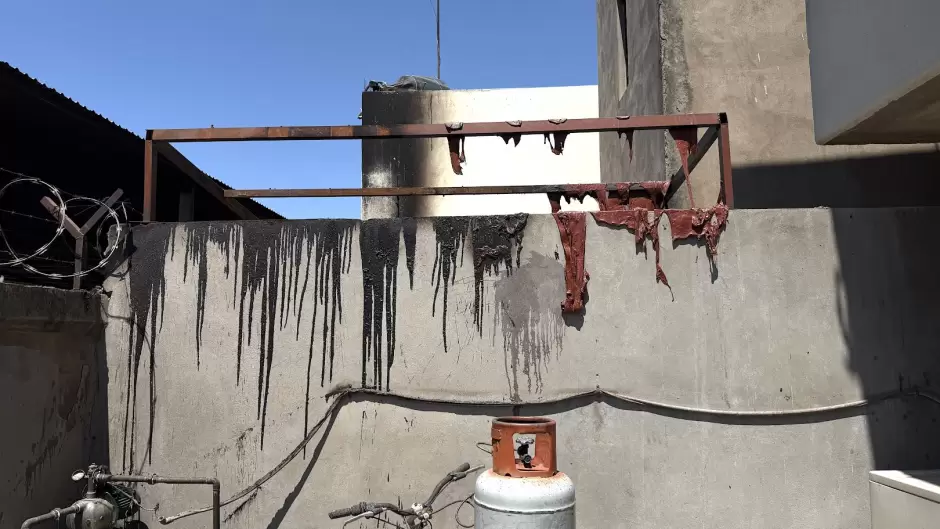 Vecinos afectados por incendio en Mercado Francisco I. Madero