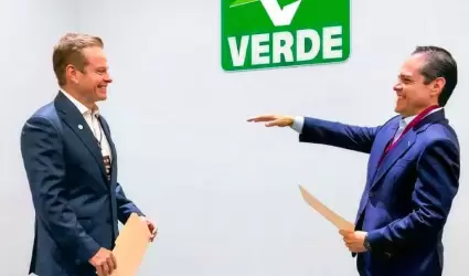"Maloro" Acosta asume la dirigencia del Partido Verde en Sonora
