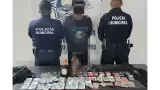 Cae presunto asaltante tras robar tienda de conveniencia en El Sahuaro