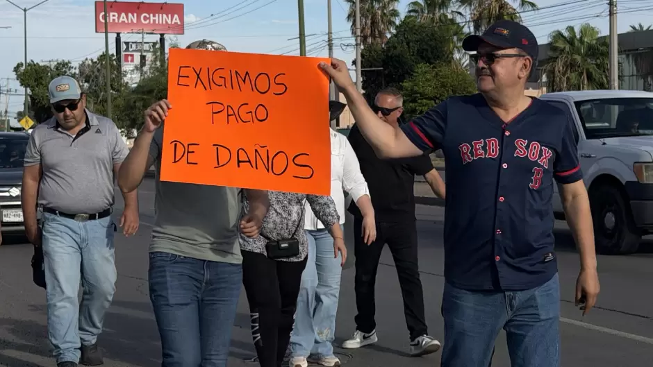 Vecinos de San Jer�nimo exigen pago de da�os por incendio