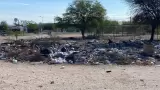 Basurero clandestino en Hermosillo.