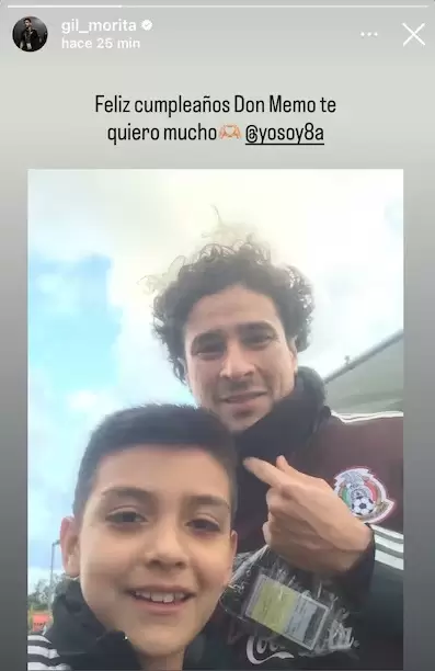 Gilberto Mora y Memo Ochoa.