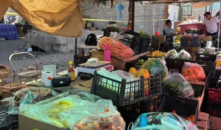 Locatarios del mercado Francisco I. Madero