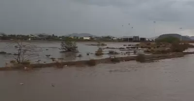 Lluvias en Caborca