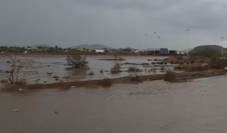 Lluvias en Caborca