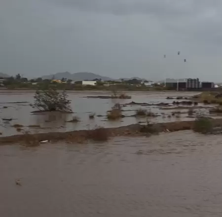 Lluvias en Caborca