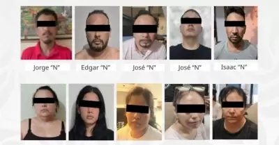 Personas detenidas en Nayarit