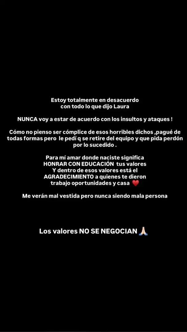 Flor Vigna despide a Lau Styling por insultar a mexicanos