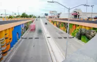 Concluyen mural art�stico del paso a desnivel Colosio-Solidaridad en Hermosillo