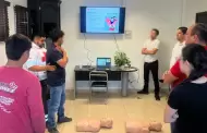 Capacita Cruz Roja a j�venes del ITAMA en primeros auxilios