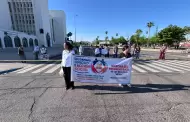 Integrantes del Movimiento de los Excluidos bloquean vialidades c�ntricas de Hermosillo