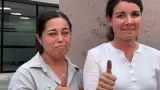 Valeria L�pez y Lizeth Villalobos.