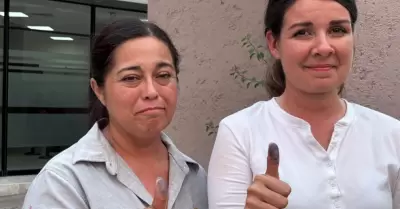 Valeria L�pez y Lizeth Villalobos.