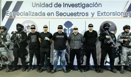 Captura de presuntos extorsionadores en Jalisco