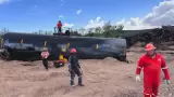 Descarrilamiento de tren en Naco, Sonora
