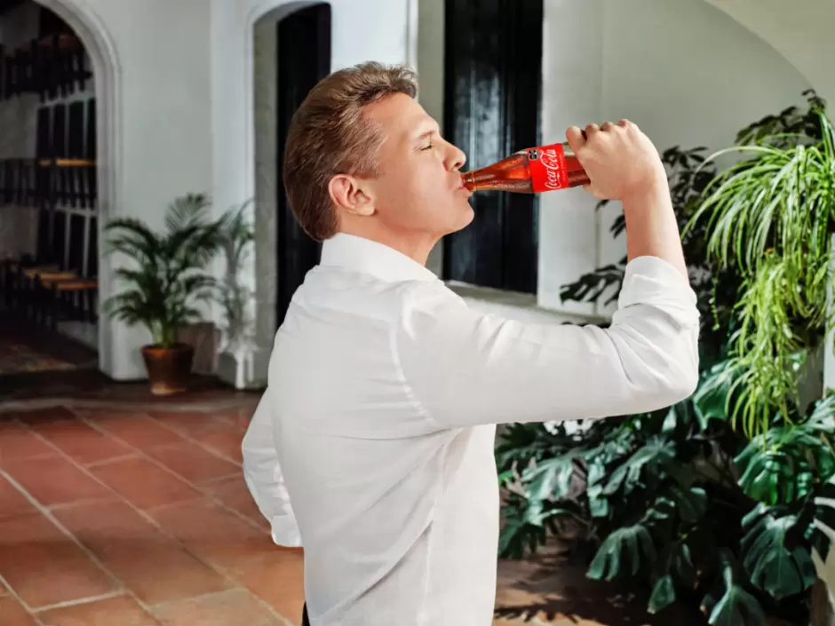 Luis Miguel y Coca-Cola celebran 100 a�os junto a M�xico