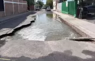�Se abre enorme socav�n en el Sahuaro!