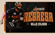 Naranjeros apuesta de nuevo por Willie Calhoun para reforzar su ofensiva