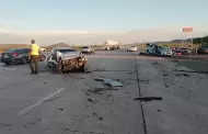 Fatal accidente en la M�xico 15 deja una mujer sin vida y cuatro heridos
