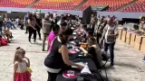 Entrega de uniformes escolares