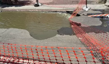 Fuga de aguas negras