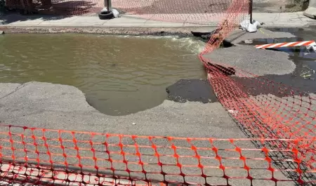 Fuga de aguas negras