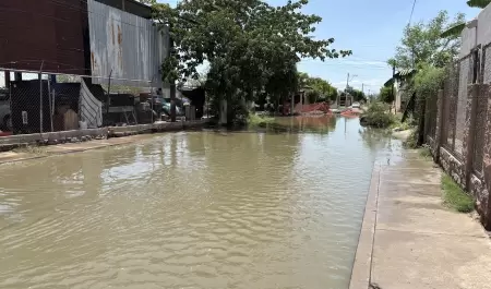 Fuga de aguas negras en el Sahuaro