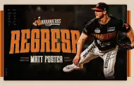 �Matt Foster vuelve con los Naranjeros!