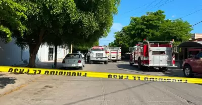 Incendio en centro de rehabilitaci�n de Los Mochis