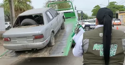 Veh�culos abandonados