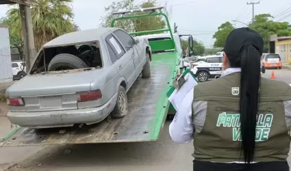 Veh�culos abandonados