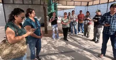Familiares de Daniel Flores