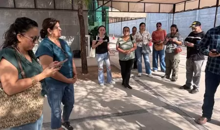 Familiares de Daniel Flores