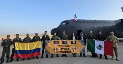 M�xico env�a vuelo de asistencia humanitaria a Colombia