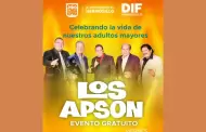 Los Apson amenizar�n baile gratuito para festejar a adultos mayores en Hermosillo