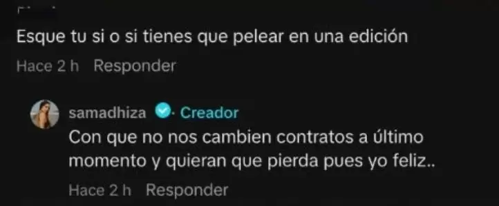 Samadhi Zendejas confiesa por qué canceló su pelea contra Alana Flores