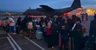 Repatriaci�n de mexicanos desde Colombia