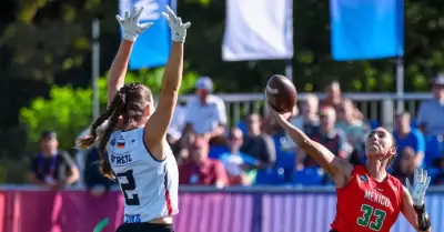 M�xico vence a Italia en Flag Football