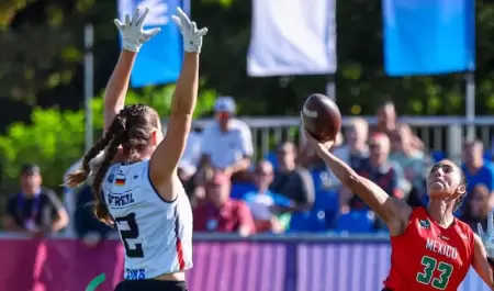 M�xico vence a Italia en Flag Football