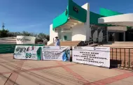 Otra vez, jubilados de CFE se manifiestan en Hermosillo contra reducci�n de sus pensiones