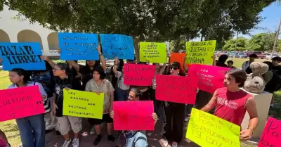 Manifestaci�n de estudiantes de la Unison