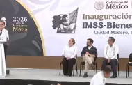 "No habr�a bienestar ni derechos sin soberan�a de M�xico": Sheinbaum