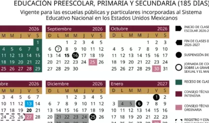 Calendario SEP 2026-2027