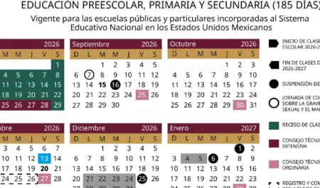 Calendario SEP 2026-2027