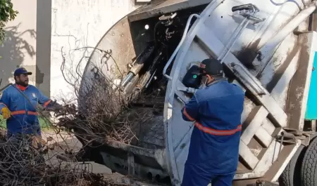 Cami�n recolector de basura