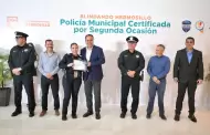 Polic�a de Hermosillo recibe recertificaci�n